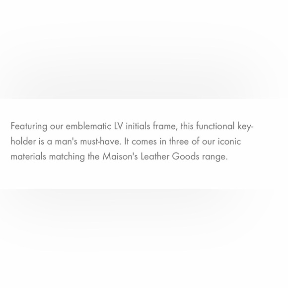 Louis Vuitton Black Leather LV Ring Key Holder - Picture 6 of 8